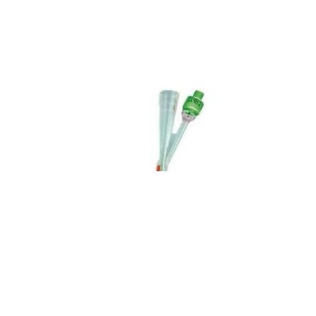 Catetere Foley In Silicone Trasparente A 2 Vie Con Palloncino 5-10ml Diametro Ch12 4,00mm Lunghezza 40cm