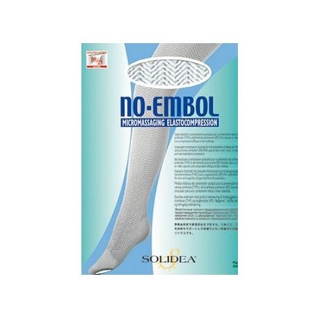 No Embol Calza Antiembo Bianco L