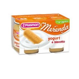 Plasmon Omogeneizzato Yogurt Biscotto 120 g X 2 Pezzi
