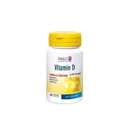 Longlife Vitamina D3 1000UI 60 Compresse