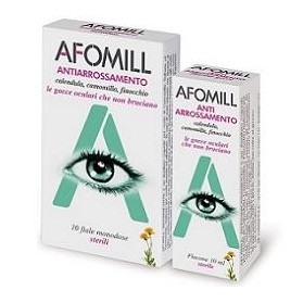 Gocce Oculari Afomill Antiarrossamento 10 Fiale Monodose 0,5 ml