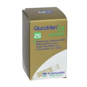 Strisce Misurazione Glicemia Glucomen Lx Plus 25 Pezzi