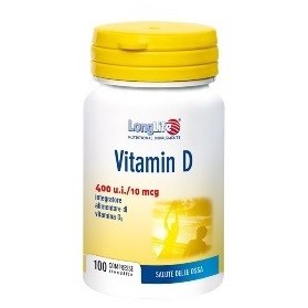 Longlife Vitamina D3 400UI 100 Compresse