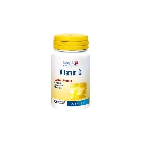 Longlife Vitamina D3 400UI 100 Compresse