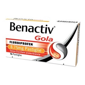 Benactiv Gola 16 Pastiglie Aran Senza Zucchero