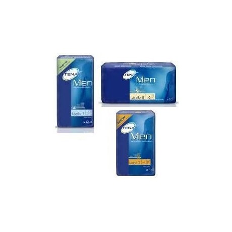 Pannolone Sagomato Maschile Tena Men Livello 3 16 Pezzi