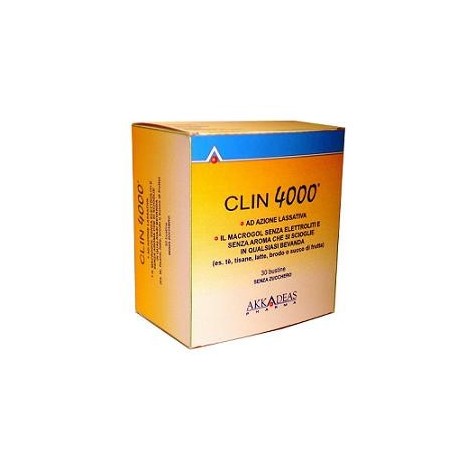 Clin 4000 Lassativo 30 Bustine Monodose 10 g