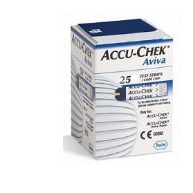 Strisce Misurazione Glicemia Accu-chek Aviva Brk Retail 25 Pezzi