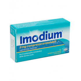 Imodium 12 Compresse Orosolubile 2mg