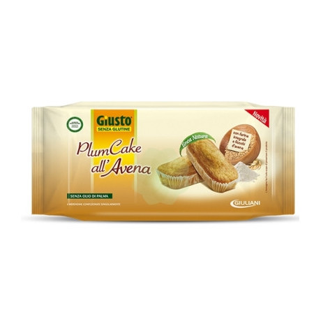 Giusto Senza Glutine Plumcake All'avena 180 g