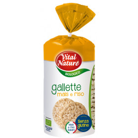 Gallette Mais Biologiche Senza Glutine 135 g