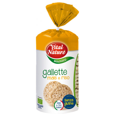 Gallette Mais Biologiche Senza Glutine 135 g
