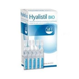 Hyalistil Bio Soluzione Oftalmica Umettante Lubrificante Acido Ialuronico 0,2% 30 Flaconcini 0,25 ml