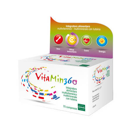 Vitamin 360 Multivitaminico Multiminerale 70 Compresse Astuccio 93,10 g