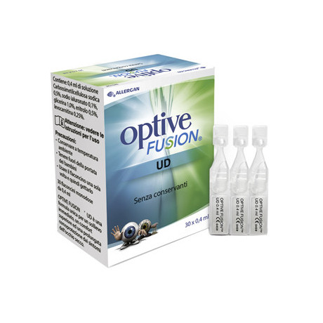 Optive Fusion Ud Soluzione Oftalmica Sterile 30 Flaconcini Monodose 0,4 ml