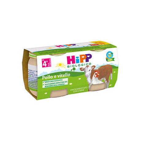 Hipp Bio Omog Vitel/pol 2x80g