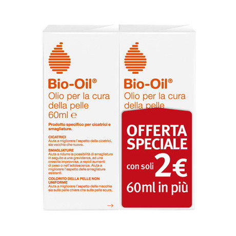 Bio Oil Olio Dermatologico 2 X 60 ml