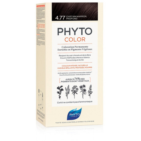 Phytocolor 4.77 Cast Marr Int 1 Latte + 1 Crema + 1 Maschera + 1 Paio Di Guanti