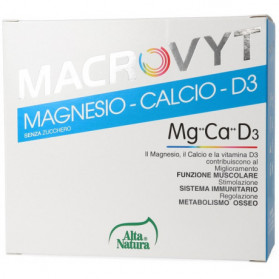 Macrovyt Magnesio/calcio/vitamina D3 18 Bustine