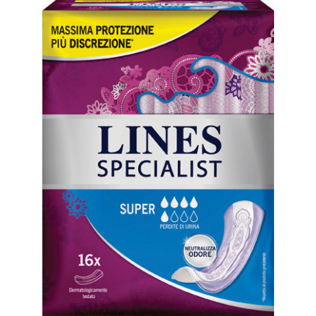 Lines Specialist Pannolone Super Farma 16 Pezzi