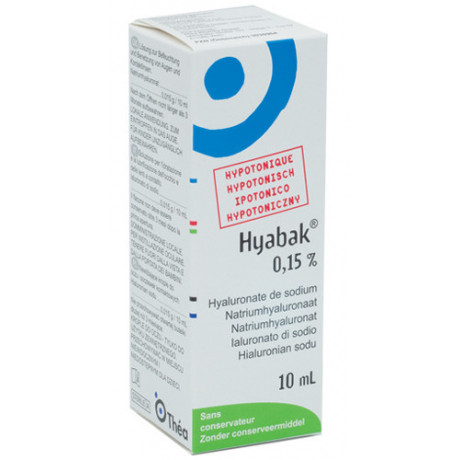 Hyabak 0,15% Soluzione Oftalmica 10 ml