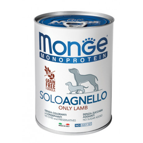 Monge Monoprot 100% Agnell400g