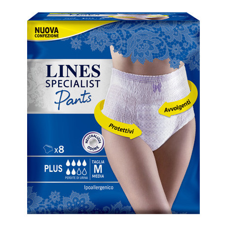 Lines Specialist Pants Plus M Farma 8 Pezzi