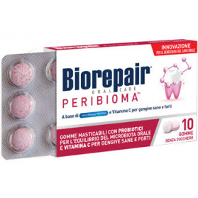 Biorepair Peribioma Gomme Masticabili 10 Compresse Da 1,2 g