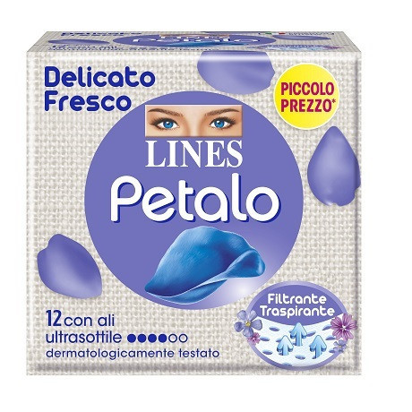 Lines Petalo Blu C/ali 12pz