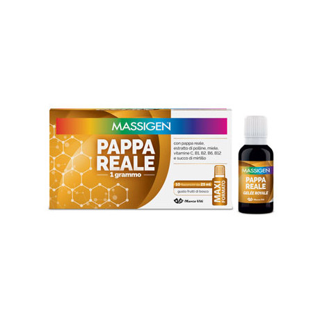 Massigen Pappa Reale 10 Flaconcino 25ml