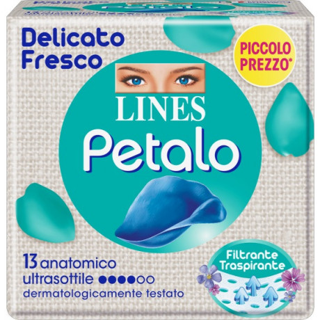 Lines Petalo Blu Anat 13pz