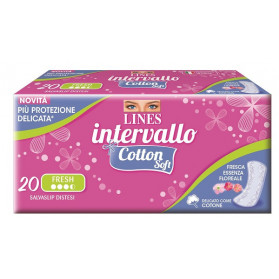 Intervallo Cot Soft Fresh 20pz