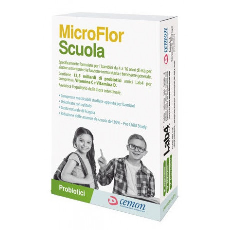 Microflor Scuola 30 Capsule Mastic