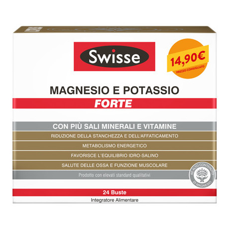 Swisse Magnesio Potassio Forte 24 Bustine