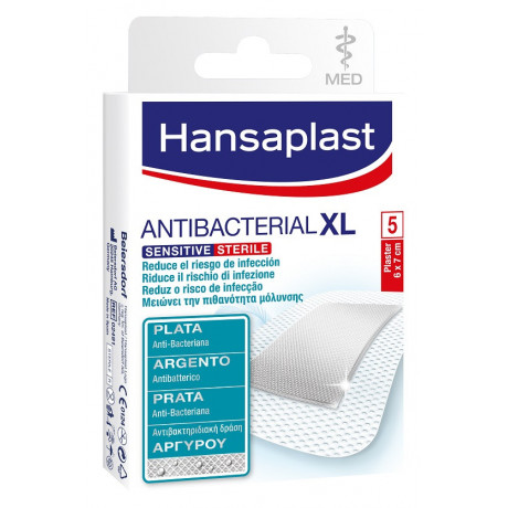 Hansaplast Sensitive Xl Silver