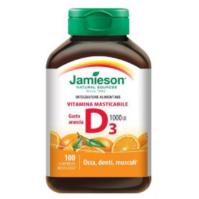 Jamieson Vit D Masticabile Ara 100 Compresse