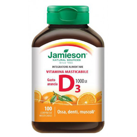 Jamieson Vit D Masticabile Ara 100 Compresse