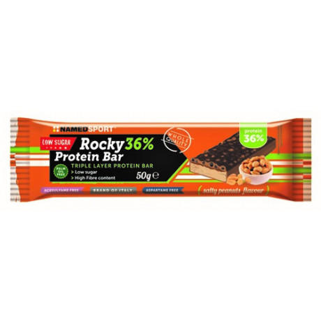 Rocky 36% Prot Bar Peanut 50g