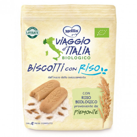 Viaggio Italia Bisc Riso 150g