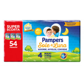 Pampers Sole&luna Trio Maxi 54