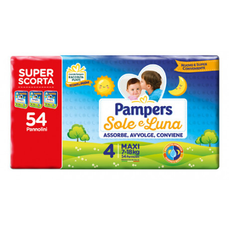 Pampers Sole&luna Trio Maxi 54