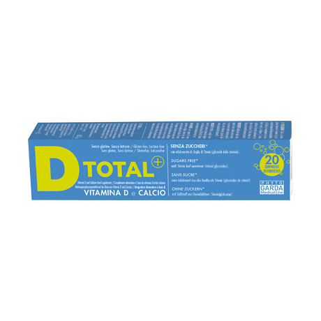 D Total+ Vit D-ca 20 Compresse Efferv