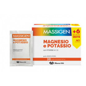 Mass Magnesio Potassio 24+6 Bustine 6 g