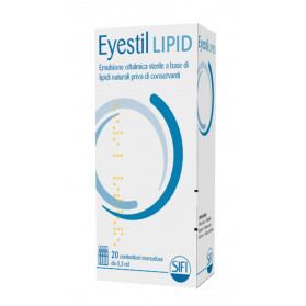 Eyestil Lipid Emulsione Oftalmica Sterile A Base Di Lipidi Naturali 20 Contenitori Monodose 0,3 ml
