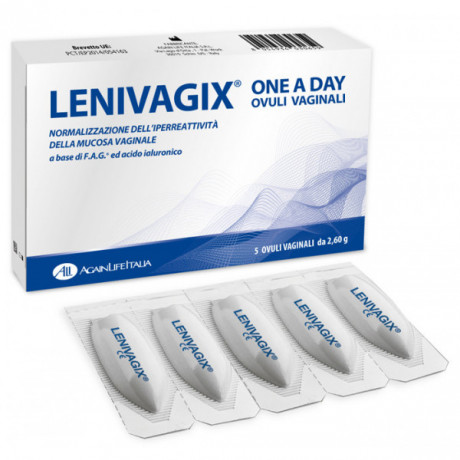 Lenivagix One A Day 5 Ovuli Vaginali