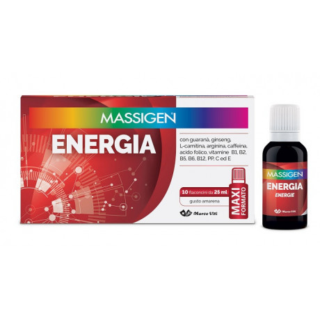 Massigen Energia 10 Flaconcino 25ml