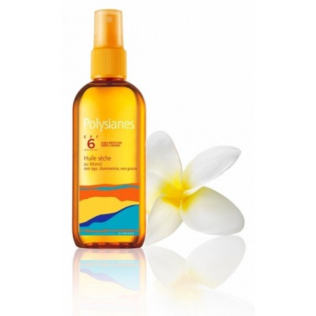 Les Polysianes Olio Secco Spf 6 Per Corpo E Capelli 150 ml