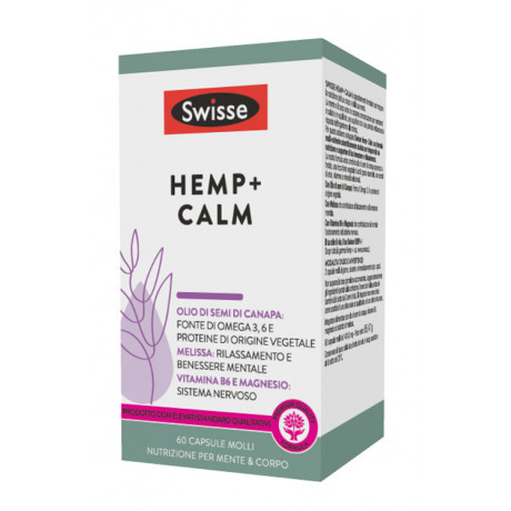 Swisse Hemp+ Calm 60 Capsule