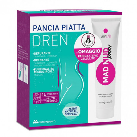 Pancia Piatta Dren Frut 14 Bustine