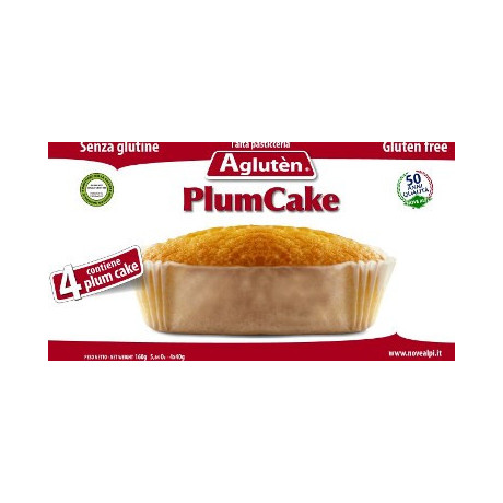 Agluten Plum Cake 160 g 4 Pezzi